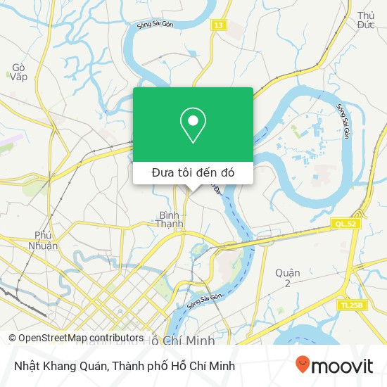 Bản đồ Nhật Khang Quán, ĐƯỜNG Xô Viết Nghệ Tĩnh Quận Bình Thạnh, Thành Phố Hồ Chí Minh