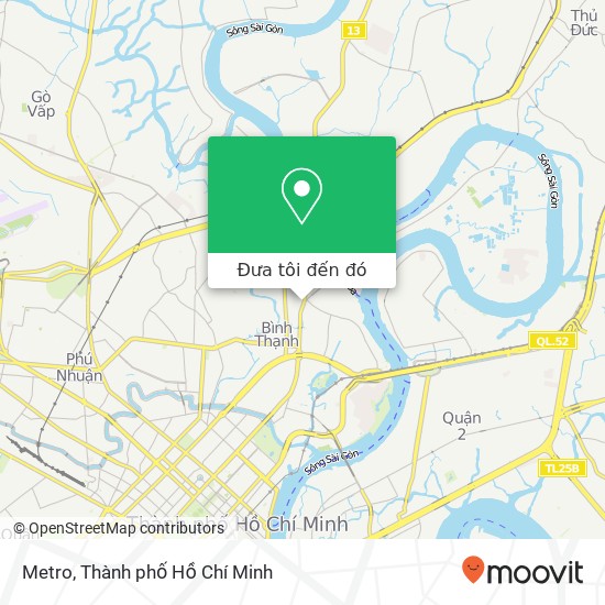 Bản đồ Metro, 553 ĐƯỜNG Xô Viết Nghệ Tĩnh Quận Bình Thạnh, Thành Phố Hồ Chí Minh