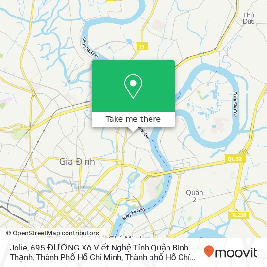 Bản đồ Jolie, 695 ĐƯỜNG Xô Viết Nghệ Tĩnh Quận Bình Thạnh, Thành Phố Hồ Chí Minh