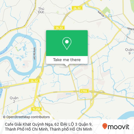 Bản đồ Cafe Giải Khát Quỳnh Nga, 62 ĐẠI LỘ 3 Quận 9, Thành Phố Hồ Chí Minh