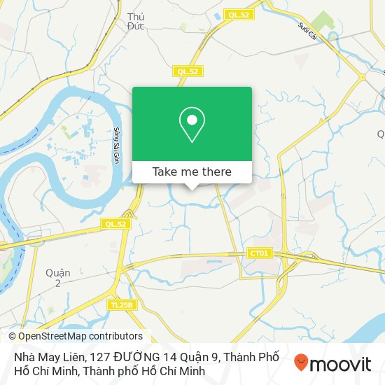 Bản đồ Nhà May Liên, 127 ĐƯỜNG 14 Quận 9, Thành Phố Hồ Chí Minh