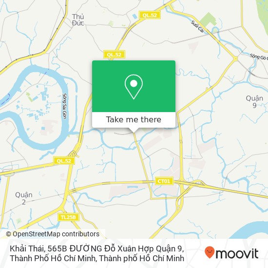 Bản đồ Khải Thái, 565B ĐƯỜNG Đỗ Xuân Hợp Quận 9, Thành Phố Hồ Chí Minh