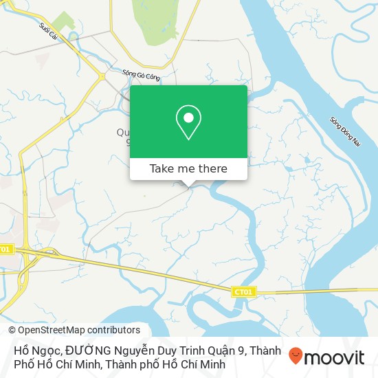 Bản đồ Hồ Ngọc, ĐƯỜNG Nguyễn Duy Trinh Quận 9, Thành Phố Hồ Chí Minh