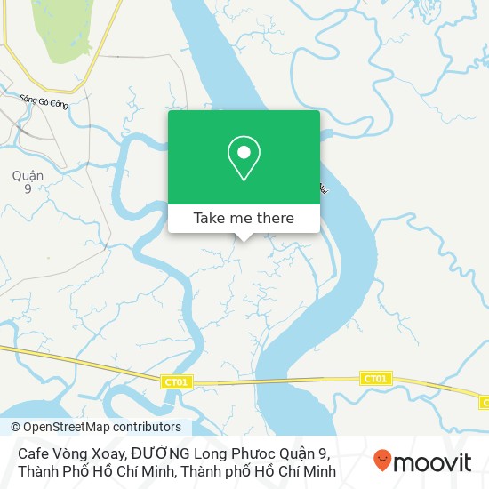 Bản đồ Cafe Vòng Xoay, ĐƯỜNG Long Phưoc Quận 9, Thành Phố Hồ Chí Minh