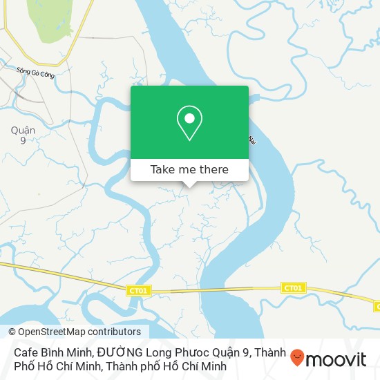 Bản đồ Cafe Bình Minh, ĐƯỜNG Long Phưoc Quận 9, Thành Phố Hồ Chí Minh