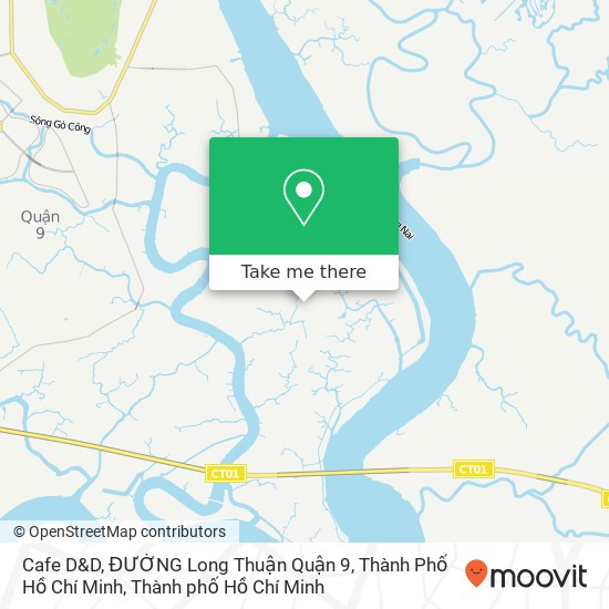 Bản đồ Cafe D&D, ĐƯỜNG Long Thuận Quận 9, Thành Phố Hồ Chí Minh