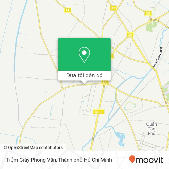 Bản đồ Tiệm Giày Phong Vân, 200 ĐƯỜNG Nguyễn Thị Tú Quận Bình Tân, Thành Phố Hồ Chí Minh