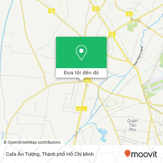 Bản đồ Cafe Ấn Tượng, 90 ĐƯỜNG Nguyễn Thị Tú Quận Bình Tân, Thành Phố Hồ Chí Minh