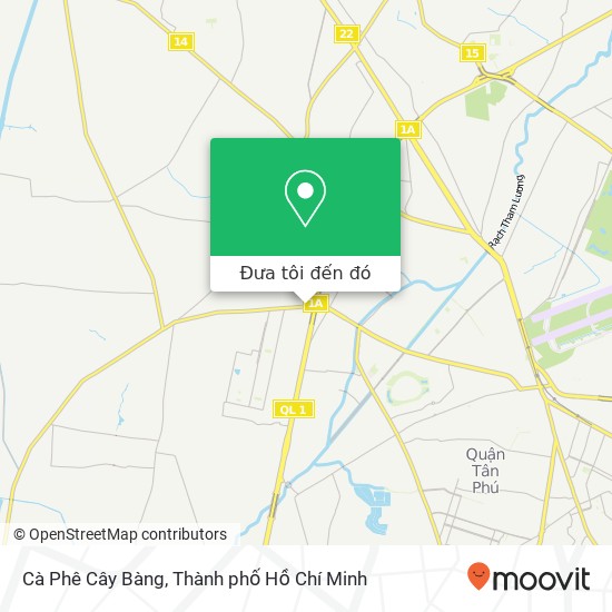 Bản đồ Cà Phê Cây Bàng, ĐƯỜNG Nguyễn Thị Tú Quận Bình Tân, Thành Phố Hồ Chí Minh