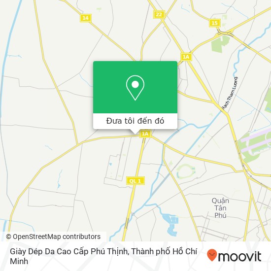 Bản đồ Giày Dép Da Cao Cấp Phú Thịnh, 84 ĐƯỜNG Nguyễn Thị Tú Quận Bình Tân, Thành Phố Hồ Chí Minh