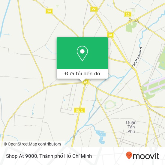 Bản đồ Shop At 9000, ĐƯỜNG Nguyễn Thị Tú Quận Bình Tân, Thành Phố Hồ Chí Minh