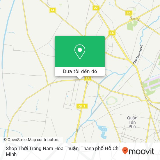 Bản đồ Shop Thời Trang Nam Hòa Thuận, 145 ĐƯỜNG Nguyễn Thị Tú Quận Bình Tân, Thành Phố Hồ Chí Minh