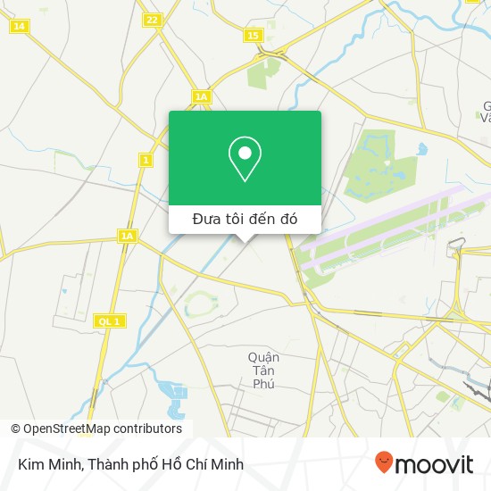 Bản đồ Kim Minh, ĐƯỜNG Tây Thạnh Quận Tân Phú, Thành Phố Hồ Chí Minh