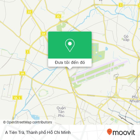 Bản đồ A Tiên Trà, ĐƯỜNG Nguyễn Sĩ Sách Quận Tân Bình, Thành Phố Hồ Chí Minh