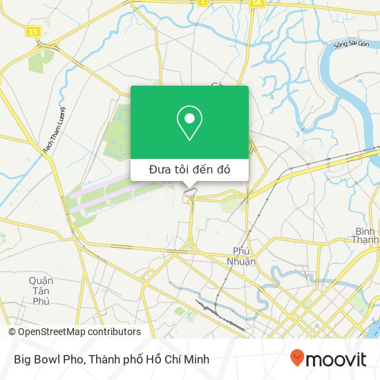 Bản đồ Big Bowl Pho, Quận Tân Bình, Thành Phố Hồ Chí Minh