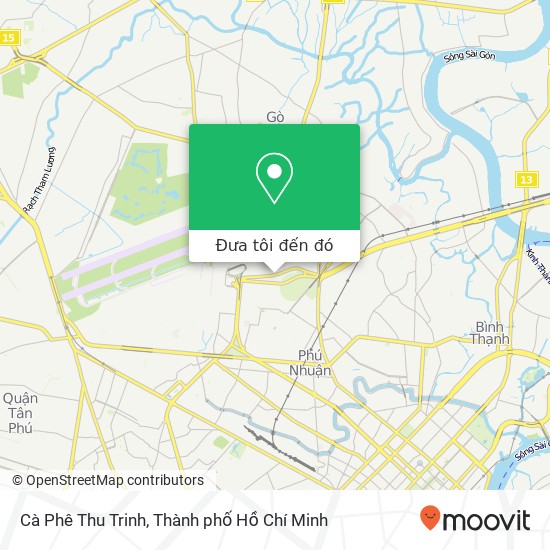 Bản đồ Cà Phê Thu Trinh, 35 ĐƯỜNG Bạch Đằng Quận Tân Bình, Thành Phố Hồ Chí Minh