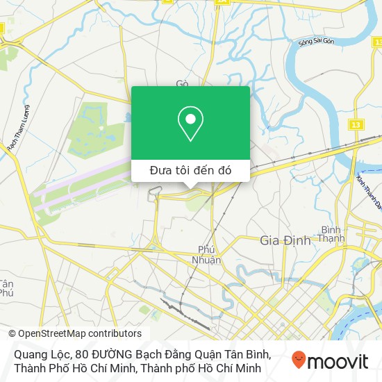 Bản đồ Quang Lộc, 80 ĐƯỜNG Bạch Đằng Quận Tân Bình, Thành Phố Hồ Chí Minh