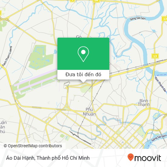 Bản đồ Áo Dài Hạnh, ĐƯỜNG Bạch Đằng Quận Tân Bình, Thành Phố Hồ Chí Minh