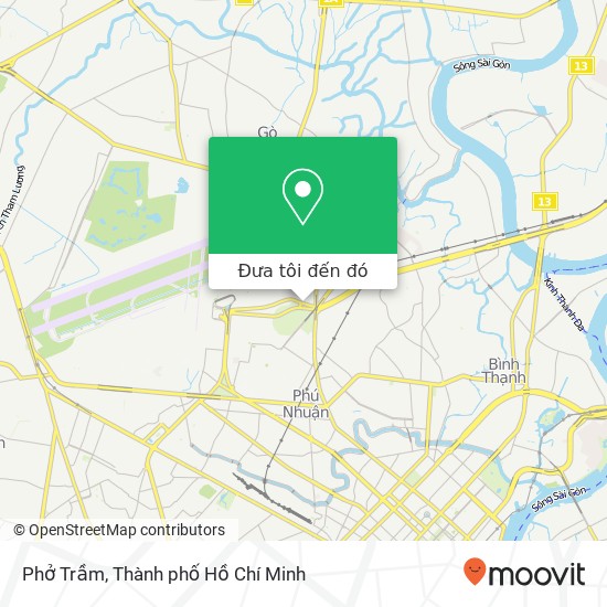 Bản đồ Phở Trầm, ĐƯỜNG Nguyễn Thái Sơn Quận Gò Vấp, Thành Phố Hồ Chí Minh