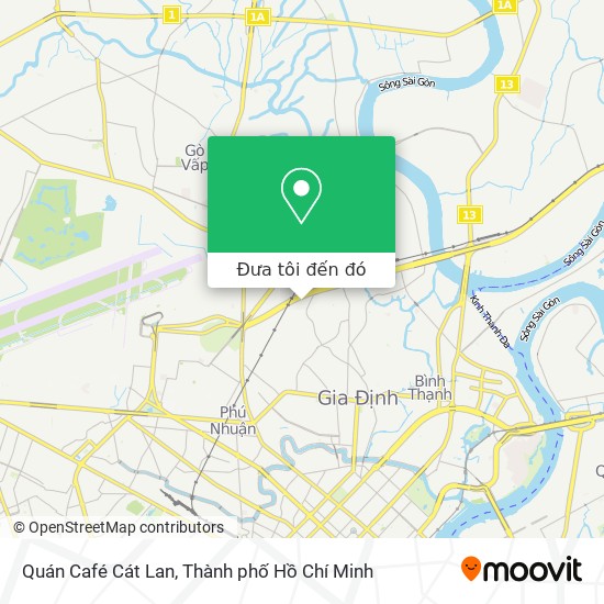 Bản đồ Quán Café Cát Lan