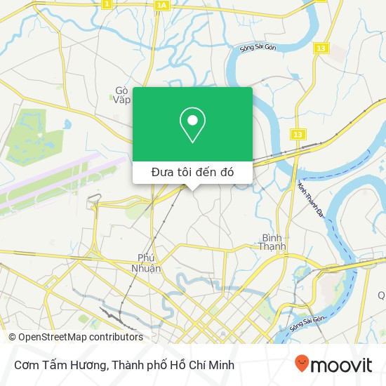 Bản đồ Cơm Tấm Hương, ĐƯỜNG Lê Quang Định Quận Gò Vấp, Thành Phố Hồ Chí Minh