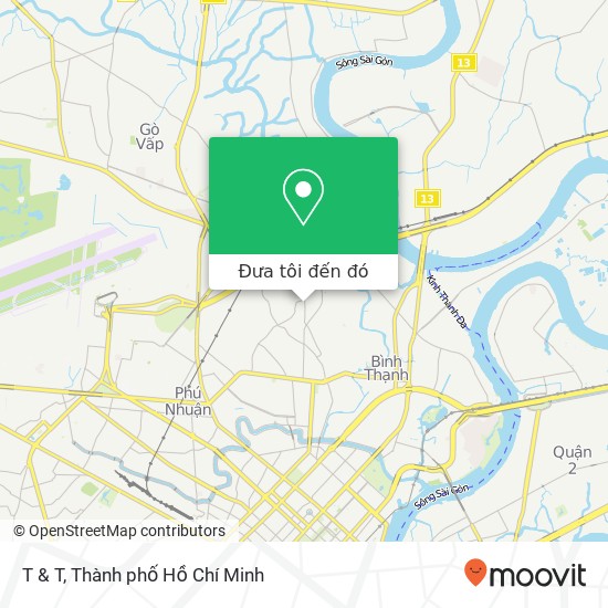 Bản đồ T & T, ĐƯỜNG Phan Văn Trị Quận Bình Thạnh, Thành Phố Hồ Chí Minh