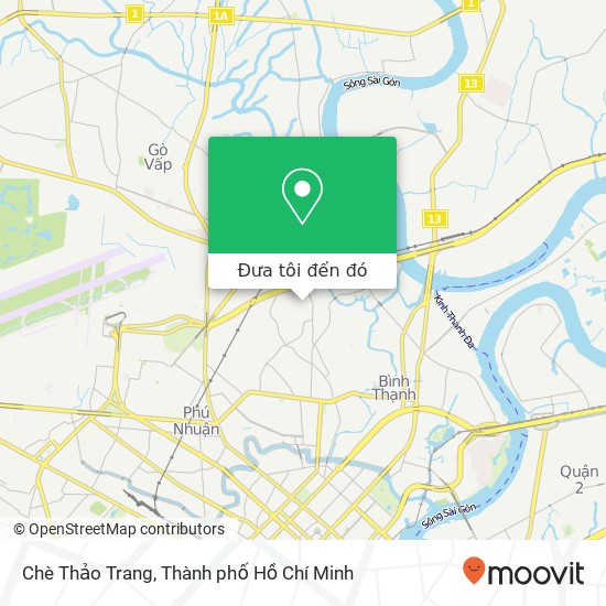 Bản đồ Chè Thảo Trang, ĐƯỜNG Nguyên Hồng Quận Bình Thạnh, Thành Phố Hồ Chí Minh
