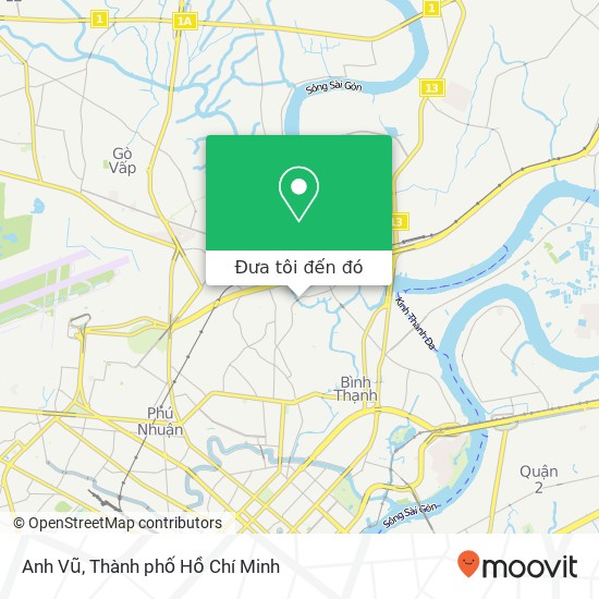 Bản đồ Anh Vũ, 336 ĐƯỜNG Nơ Trang Long Quận Bình Thạnh, Thành Phố Hồ Chí Minh
