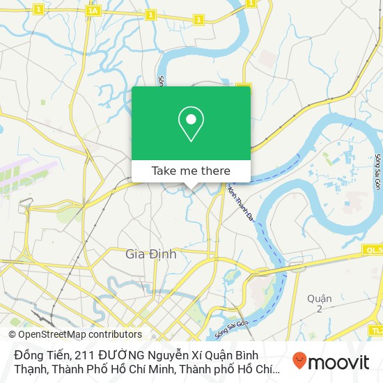 Bản đồ Đồng Tiến, 211 ĐƯỜNG Nguyễn Xí Quận Bình Thạnh, Thành Phố Hồ Chí Minh