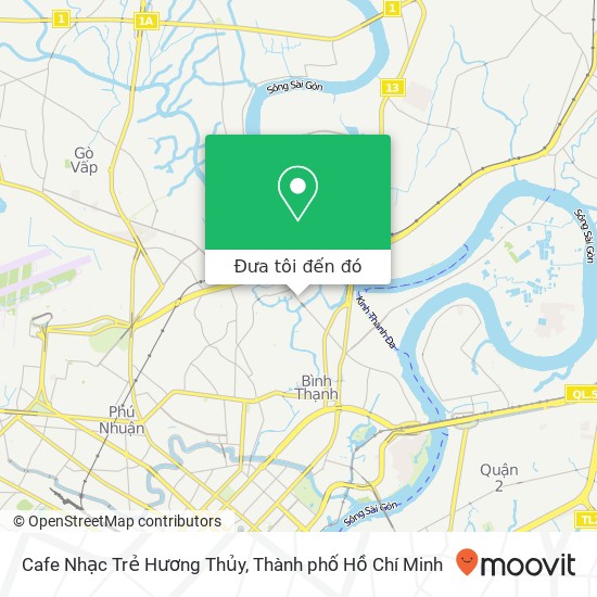 Bản đồ Cafe Nhạc Trẻ Hương Thủy, HẺM 270 Nguyễn Xí Quận Bình Thạnh, Thành Phố Hồ Chí Minh