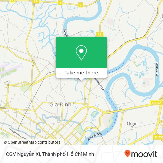Bản đồ CGV Nguyễn Xí