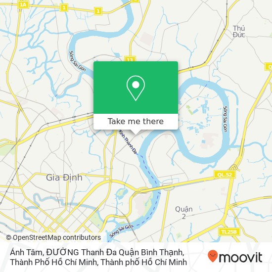 Bản đồ Ánh Tâm, ĐƯỜNG Thanh Đa Quận Bình Thạnh, Thành Phố Hồ Chí Minh
