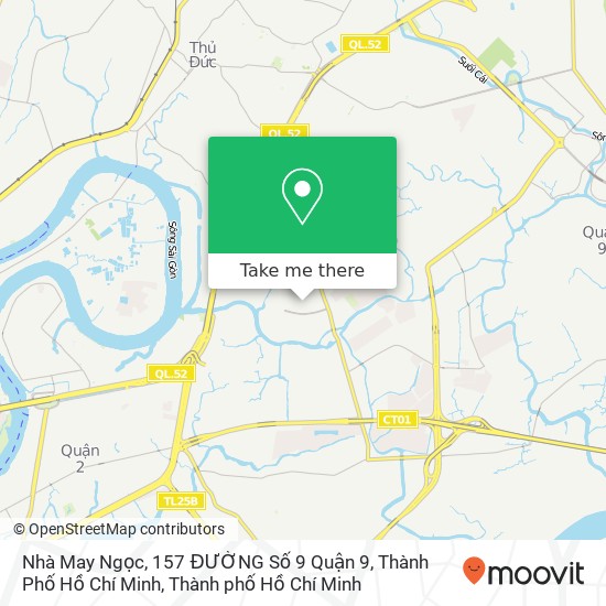 Bản đồ Nhà May Ngọc, 157 ĐƯỜNG Số 9 Quận 9, Thành Phố Hồ Chí Minh