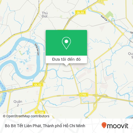 Bản đồ Bò Bít Tết Liên Phát, ĐƯỜNG 18 Quận 9, Thành Phố Hồ Chí Minh
