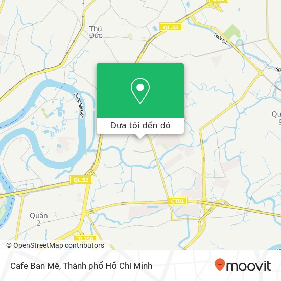 Bản đồ Cafe Ban Mê, 6 ĐƯỜNG 18A Quận 9, Thành Phố Hồ Chí Minh