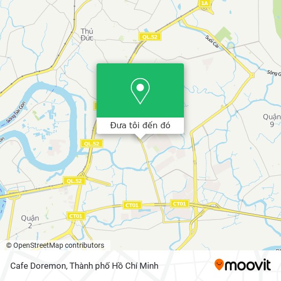 Bản đồ Cafe Doremon