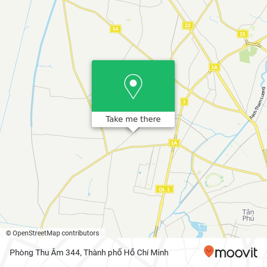 Bản đồ Phòng Thu Âm 344