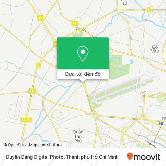 Bản đồ Duyên Dáng Digital Photo, ĐƯỜNG Trường Chinh Quận Tân Phú, Thành Phố Hồ Chí Minh