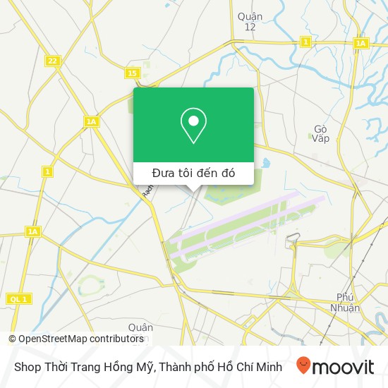 Bản đồ Shop Thời Trang Hồng Mỹ, 316 ĐƯỜNG Phạm Văn Bạch Quận Tân Bình, Thành Phố Hồ Chí Minh