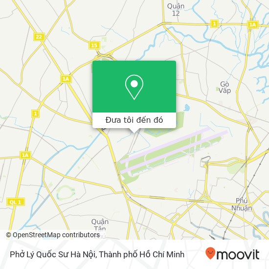 Bản đồ Phở Lý Quốc Sư Hà Nội, 459 ĐƯỜNG Phạm Văn Bạch Quận Tân Bình, Thành Phố Hồ Chí Minh