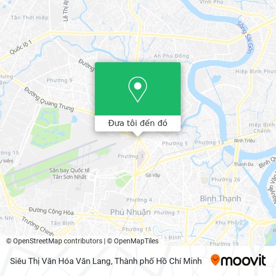 Bản đồ Siêu Thị Văn Hóa Văn Lang