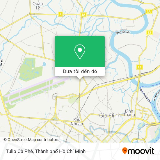 Bản đồ Tulip Cà Phê