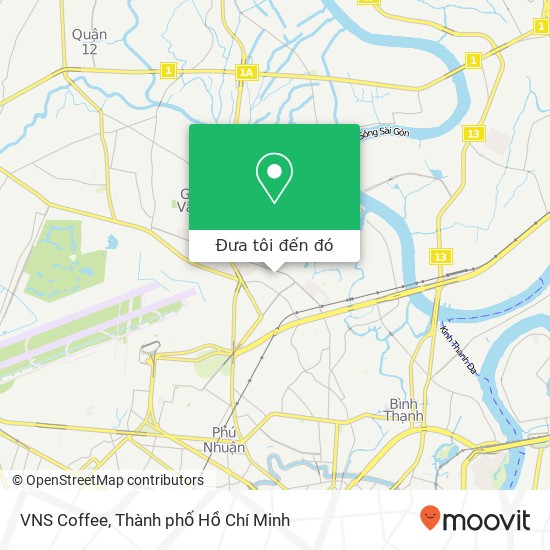 Bản đồ VNS Coffee, 105 ĐƯỜNG Nguyễn Du Quận Gò Vấp, Thành Phố Hồ Chí Minh