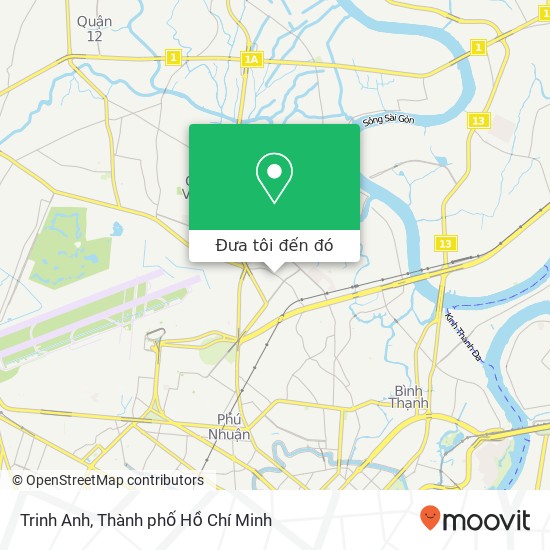 Bản đồ Trinh Anh, ĐƯỜNG Nguyễn Văn Nghi Quận Gò Vấp, Thành Phố Hồ Chí Minh