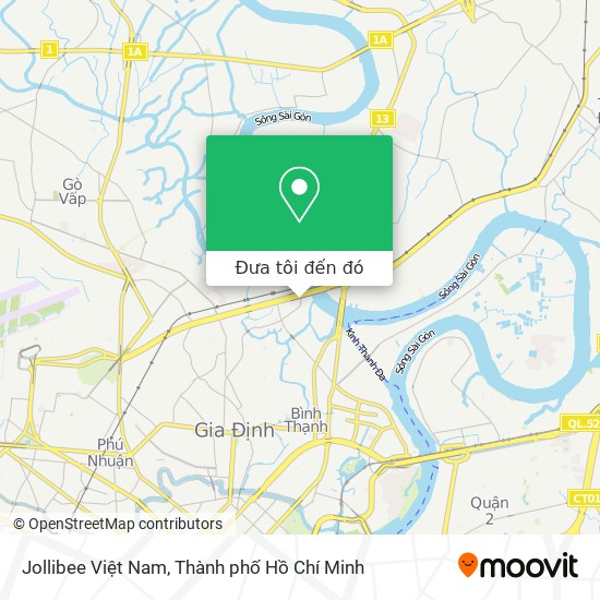 Bản đồ Jollibee Việt Nam