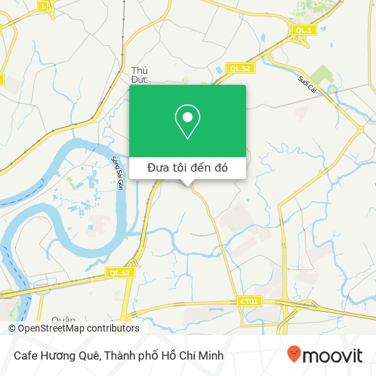 Bản đồ Cafe Hương Quê, 160 ĐƯỜNG Tây Hòa Quận 9, Thành Phố Hồ Chí Minh
