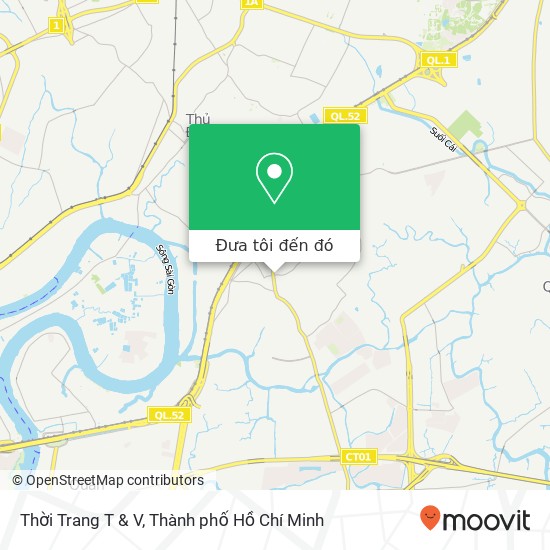 Bản đồ Thời Trang T & V, 2 ĐƯỜNG Tăng Nhơn Phú Quận 9, Thành Phố Hồ Chí Minh