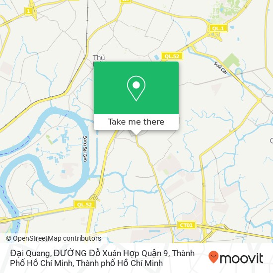 Bản đồ Đại Quang, ĐƯỜNG Đỗ Xuân Hợp Quận 9, Thành Phố Hồ Chí Minh