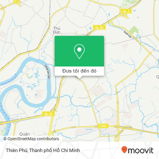 Bản đồ Thiên Phú, 264 ĐƯỜNG Đỗ Xuân Hợp Quận 9, Thành Phố Hồ Chí Minh