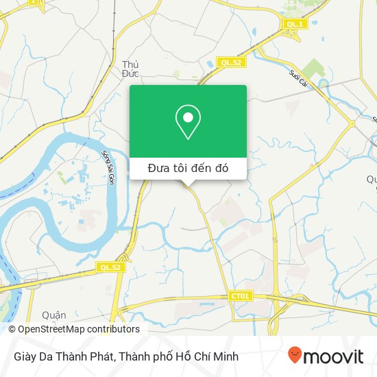 Bản đồ Giày Da Thành Phát, ĐƯỜNG Đỗ Xuân Hợp Quận 9, Thành Phố Hồ Chí Minh